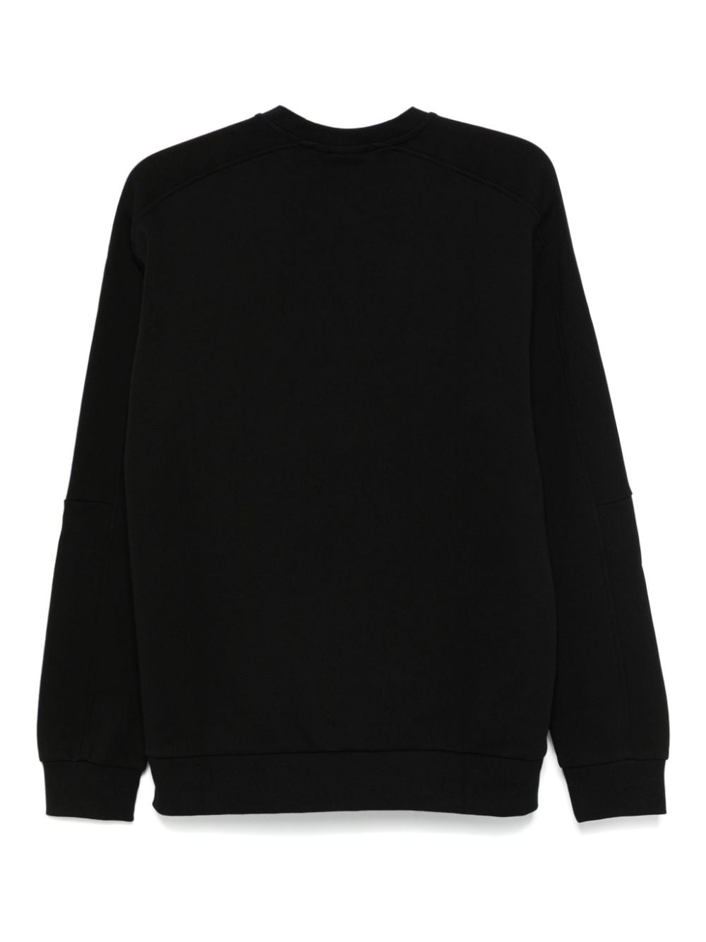 Ea7 Emporio Armani Sweater met logoband - Zwart