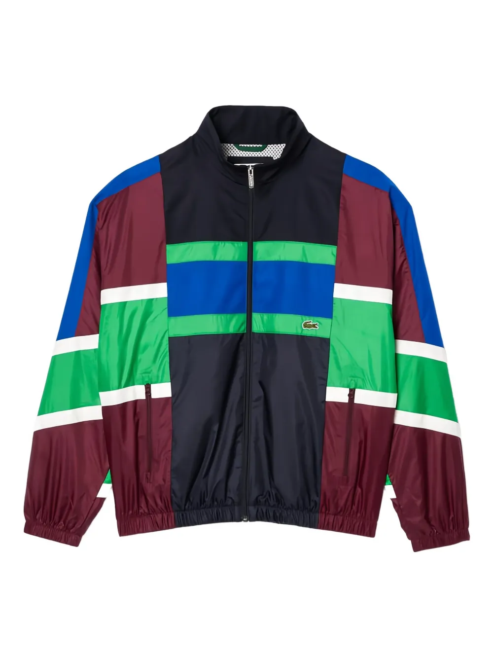Lacoste pantalon de jogging à design colour block | noir | Image 1