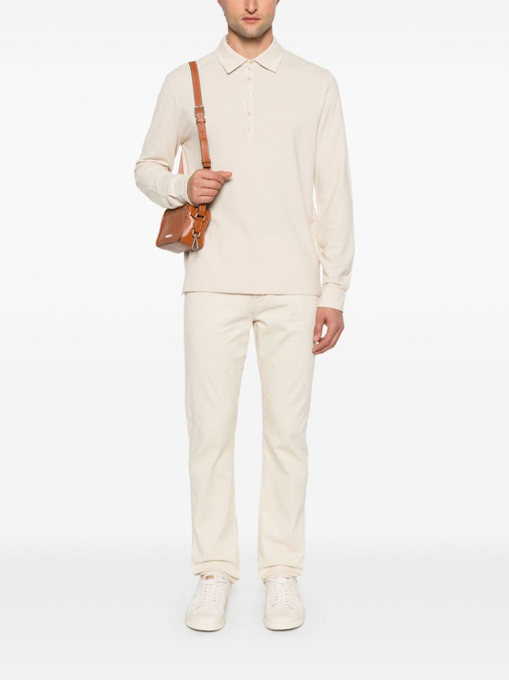 Massimo Alba Ischia Polo Shirt | Neutrals | FARFETCH