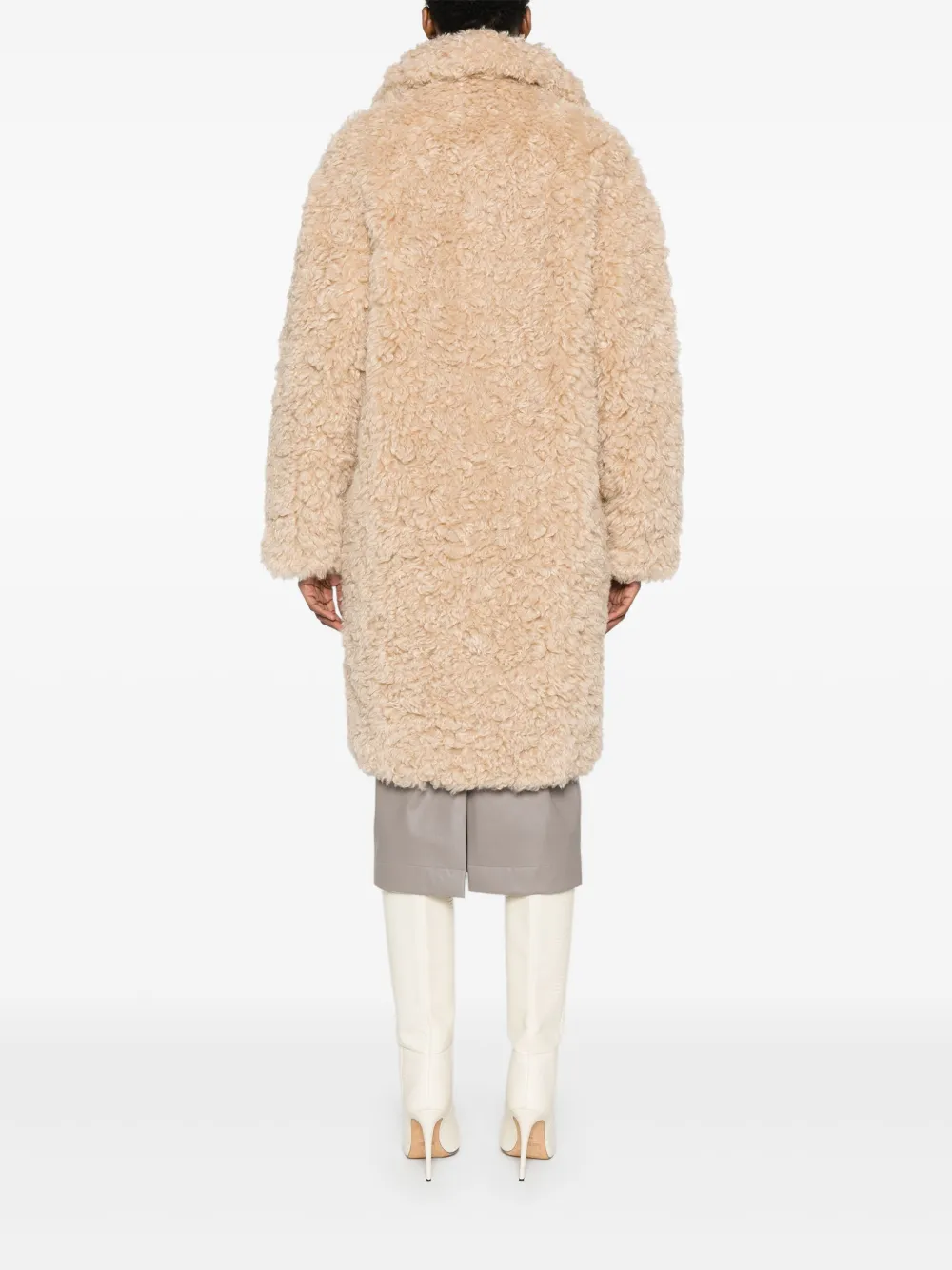 Stand Studio Camille Coat In Neutrals