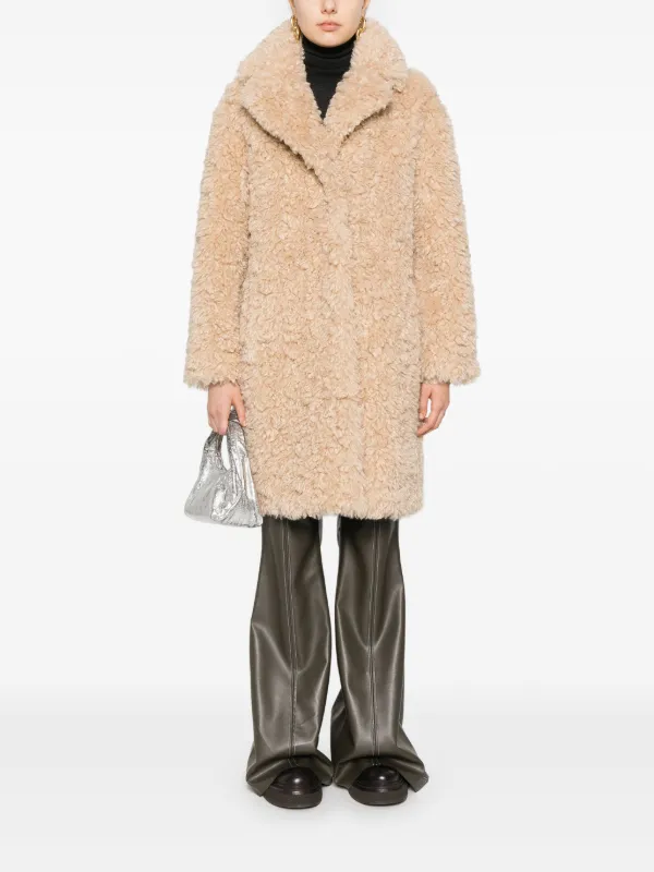 STAND STUDIO Camille Cocoon Coat | Neutrals | FARFETCH