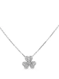 Van Cleef & Arpels 18kt white gold Frivole diamond necklace - Silver