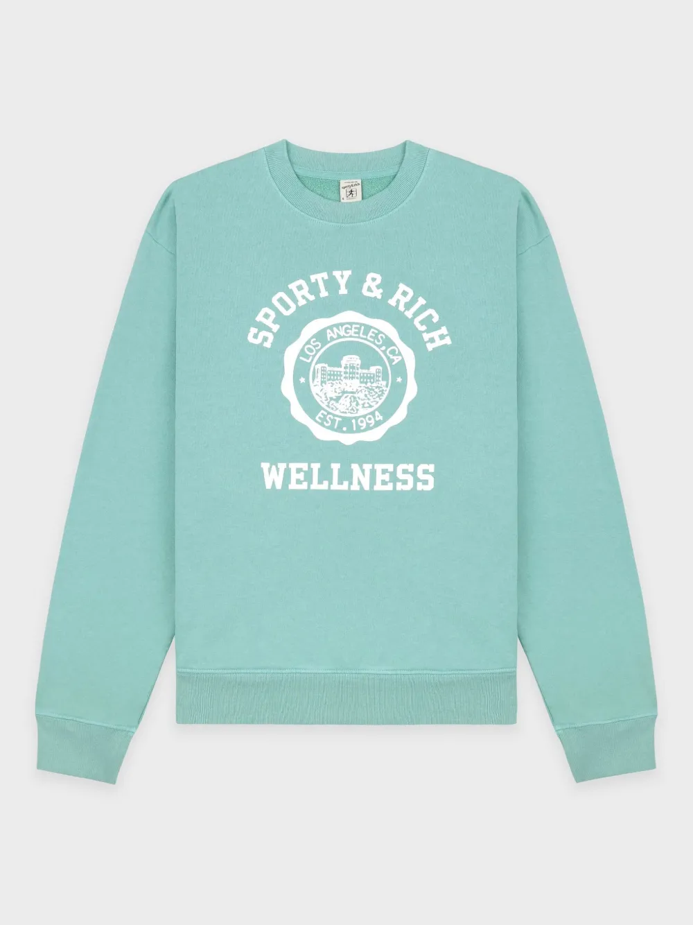 Sporty & Rich Sweater met ronde hals Blauw