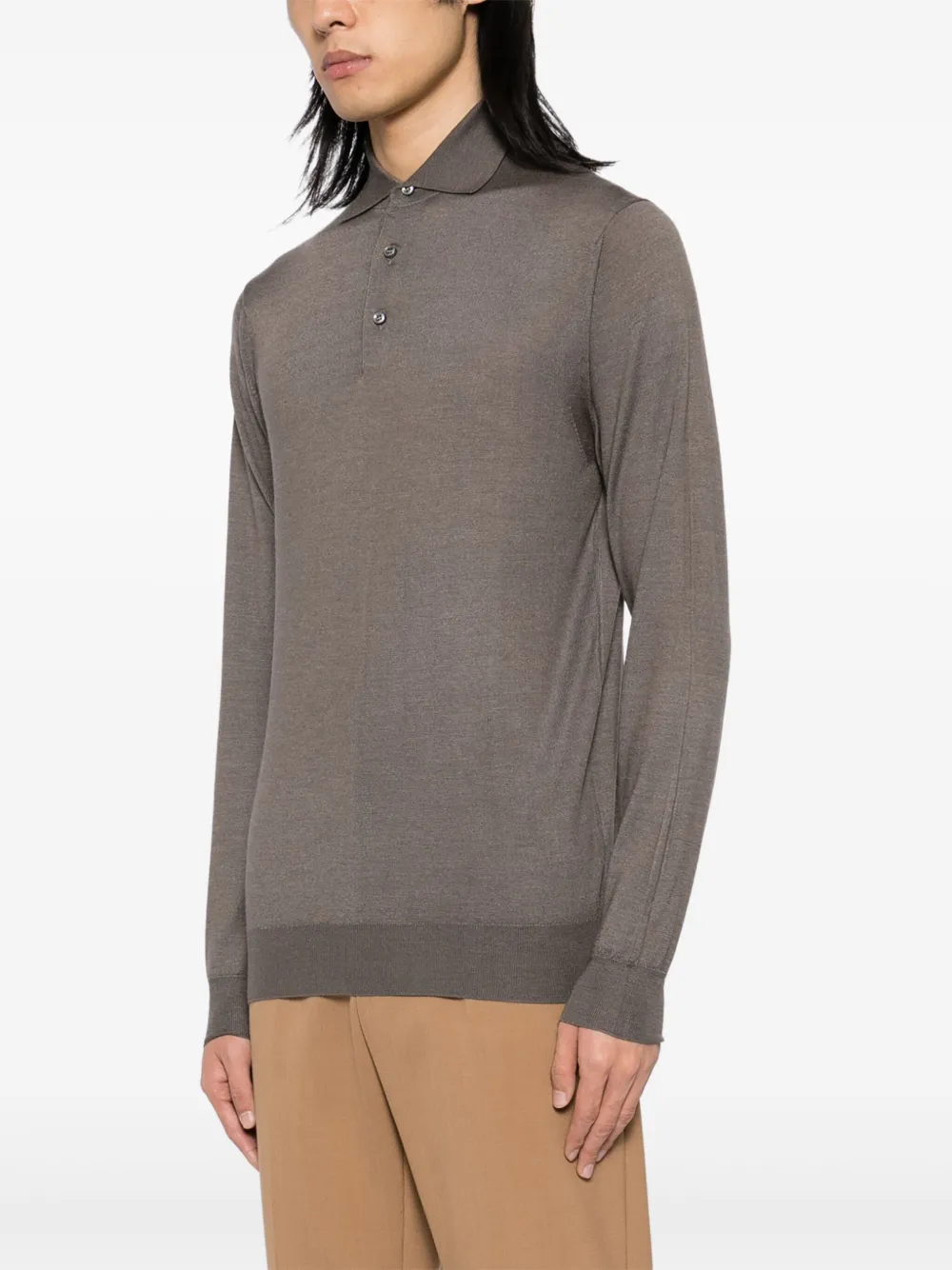 Fedeli Sportman poloshirt Bruin