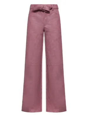 GANNI ドローストリング カーゴパンツ | ピンク | FARFETCH JP