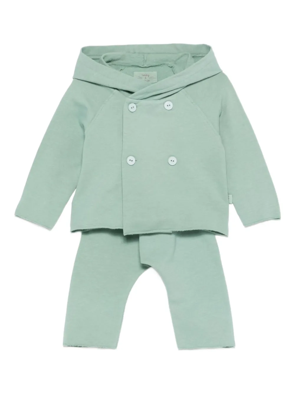 TEDDY & MINOU Jersey jack en broek Groen