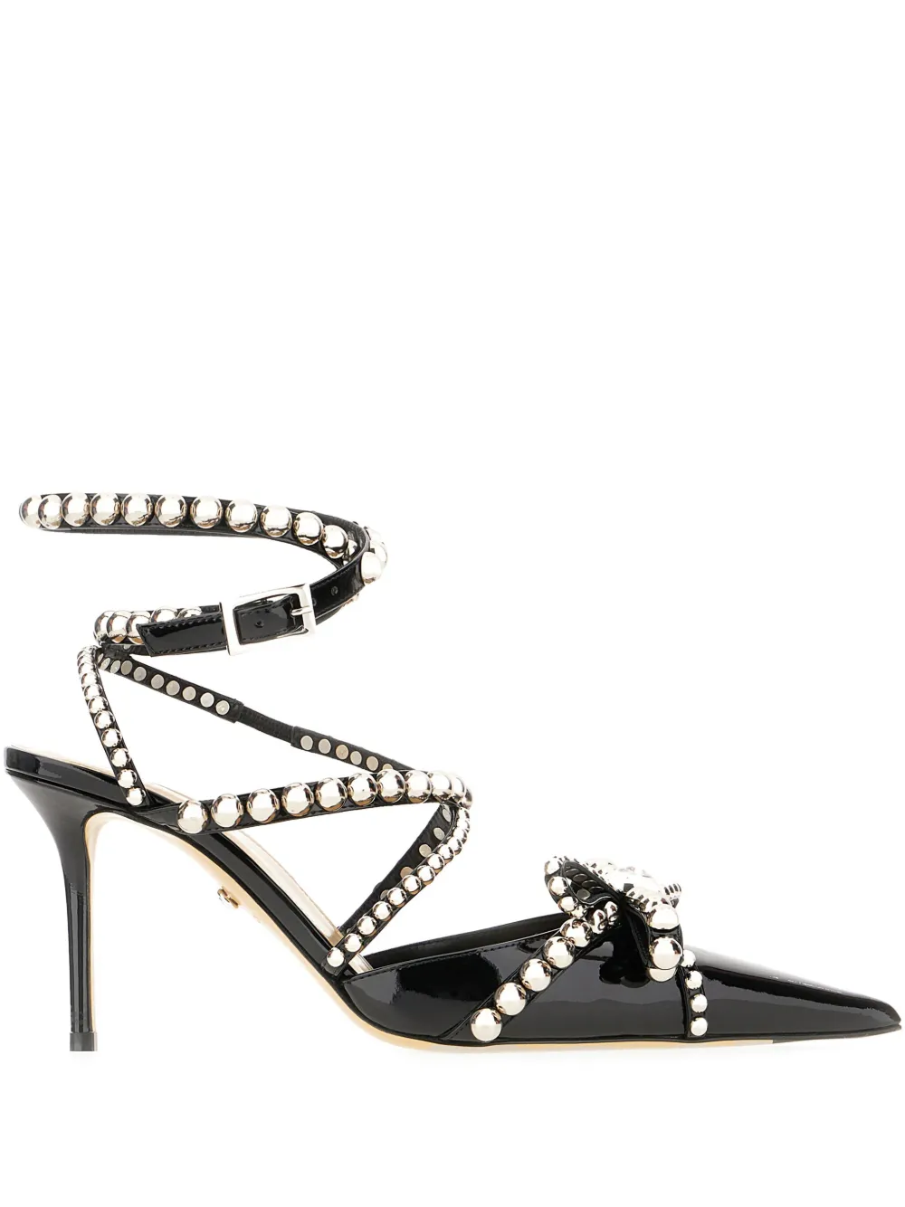 MACH & MACH 90mm stud-embellished pumps Black