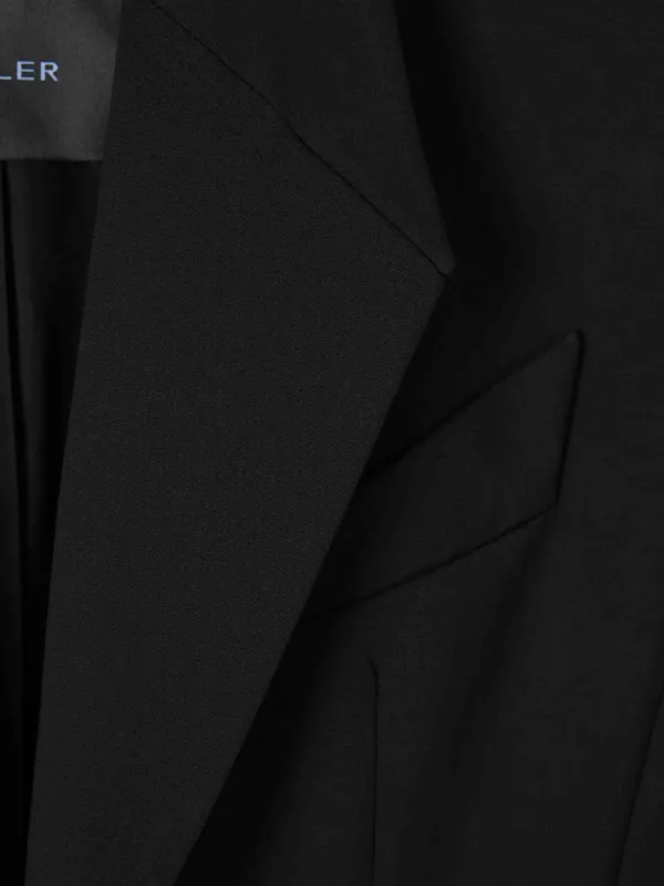 Mugler テーラードジャケット | ブラック | FARFETCH JP