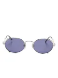 Jean Paul Gaultier oval-frame sunglasses - Silver