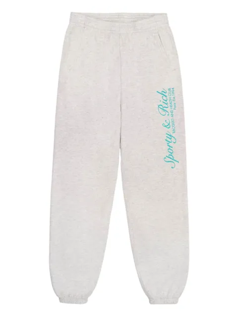 Sporty & Rich pants con logo estampado