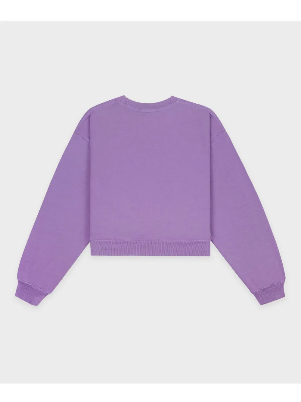 Sporty & Rich Cropped sweater Paars