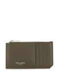Saint Laurent leather wallet - Green