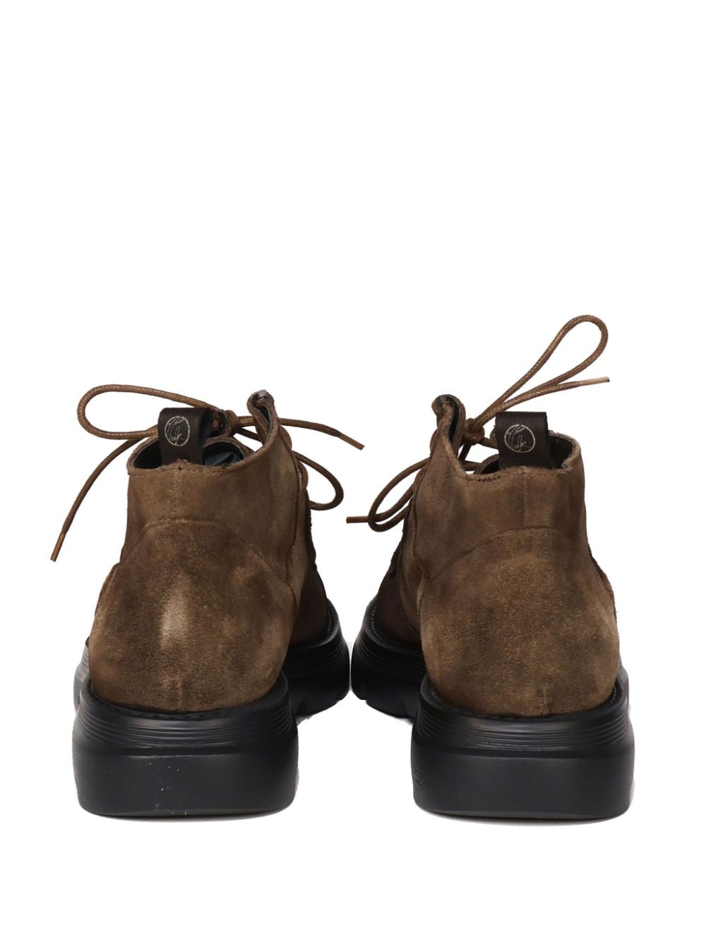 Shop Giuliano Galiano Caviar Ankle Boots In Brown