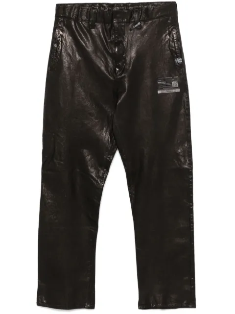Maison MIHARA YASUHIRO joggers con pretina elástica