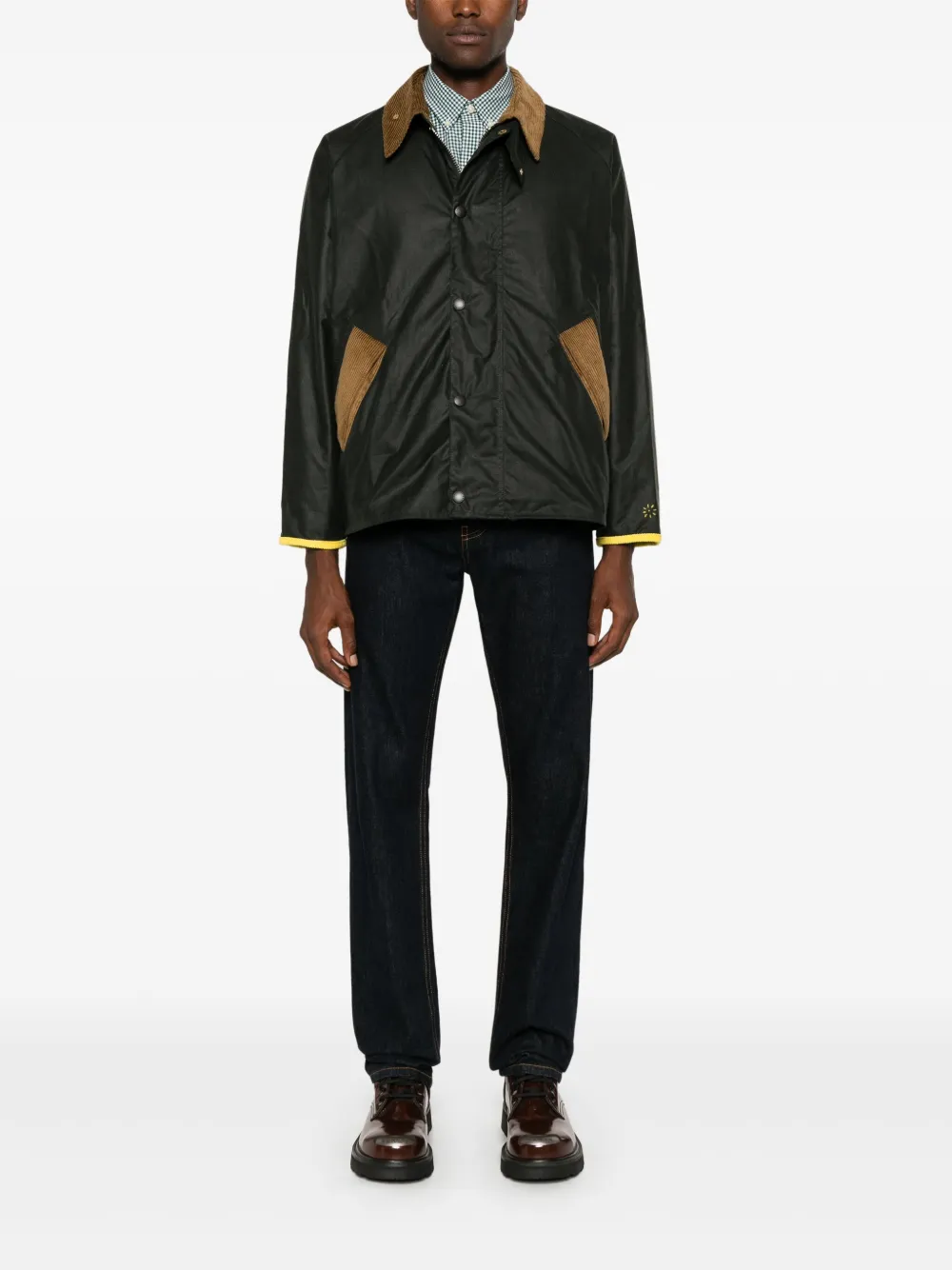 Barbour x Flower Mountain Transport jacket - Groen