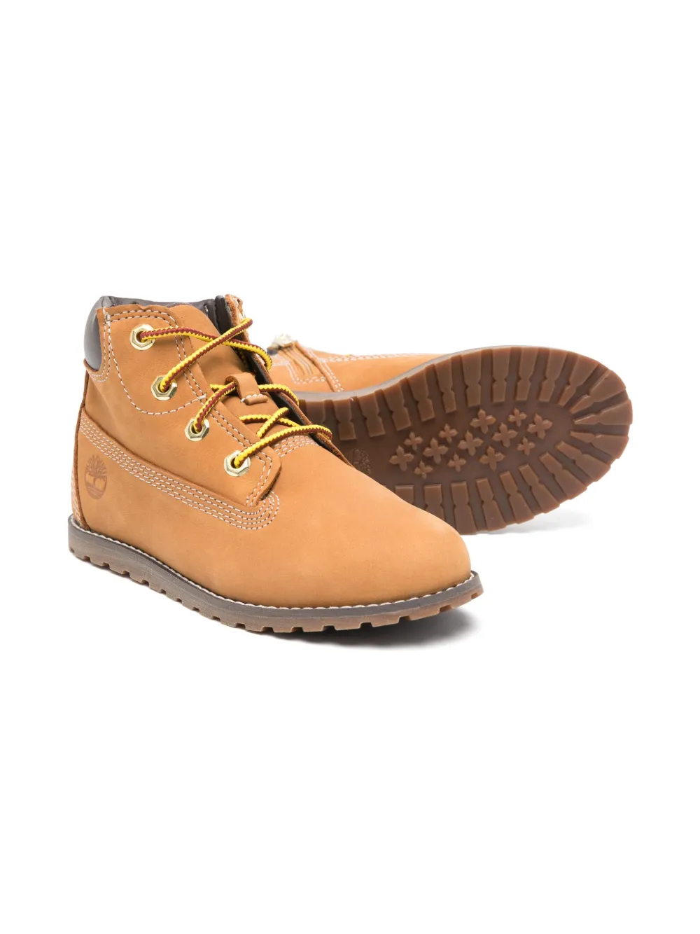 Timberland Kids Pokey Pine enkellaarzen - Bruin