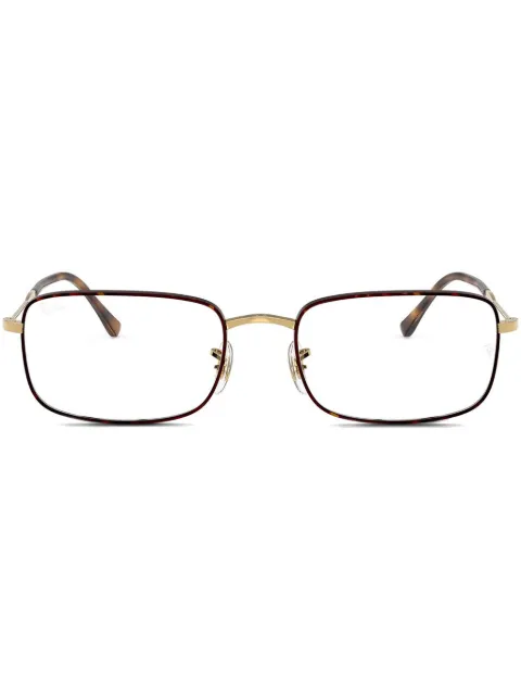 Ray-Ban rectangle-frame glasses