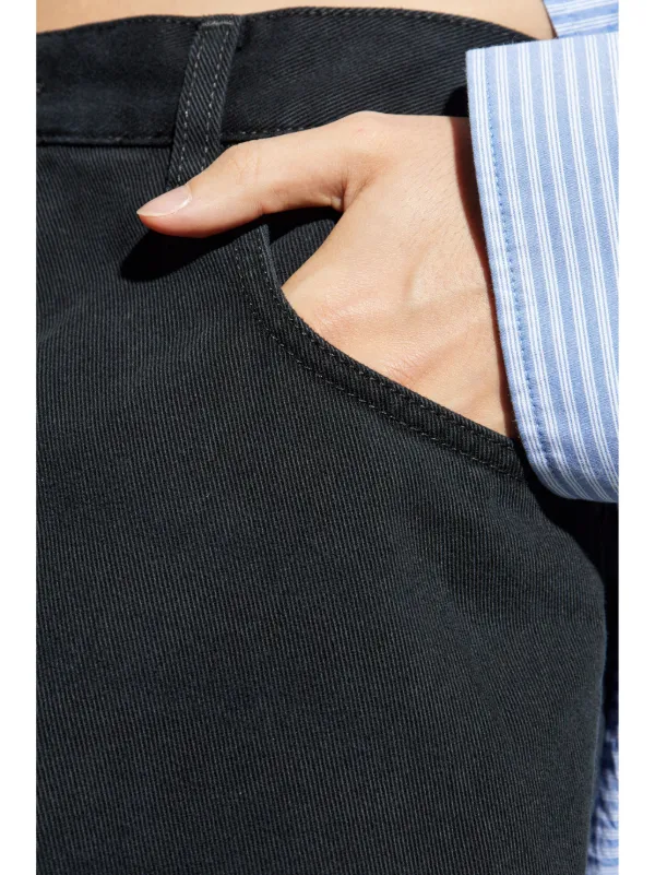【BALENCIAGA】ルーズフィットジーンズ Balenciaga ルーズフィット ジーンズ | ブラック | FARFETCH JP