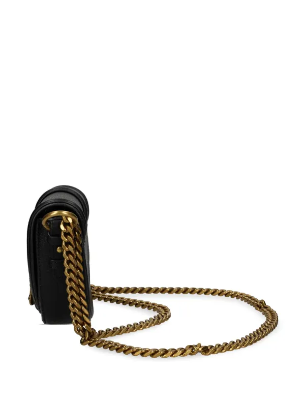 Cavalli Metallic Quilted high quality crossbody bag