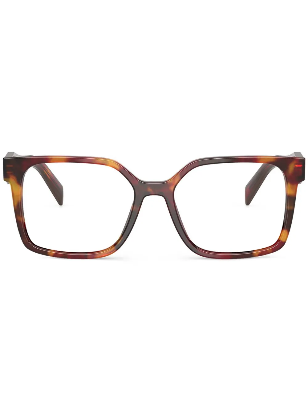 Prada Eyewear square-frame glasses | Brown | Image 1