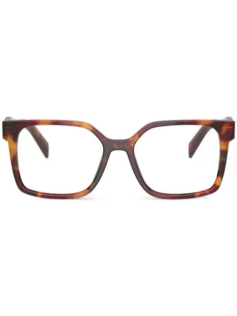 Prada Eyewear lentes con armazón cuadrada