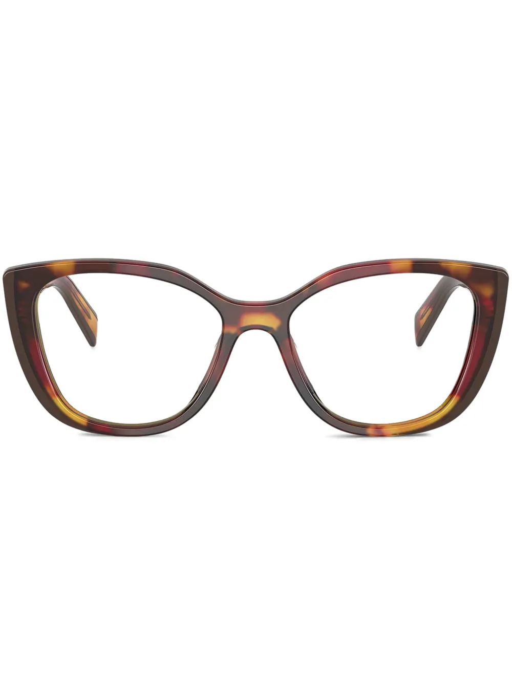 Prada Eyewear lentes con armazón oversize | marrón | Image 1