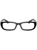 Prada Eyewear rectangle-frame glasses - Black