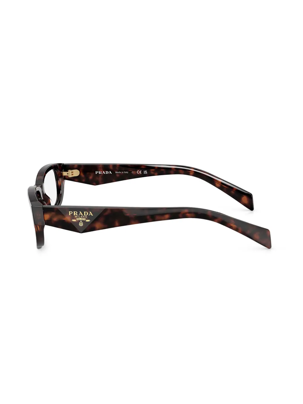 Prada Rectangle Frames In Schwarz