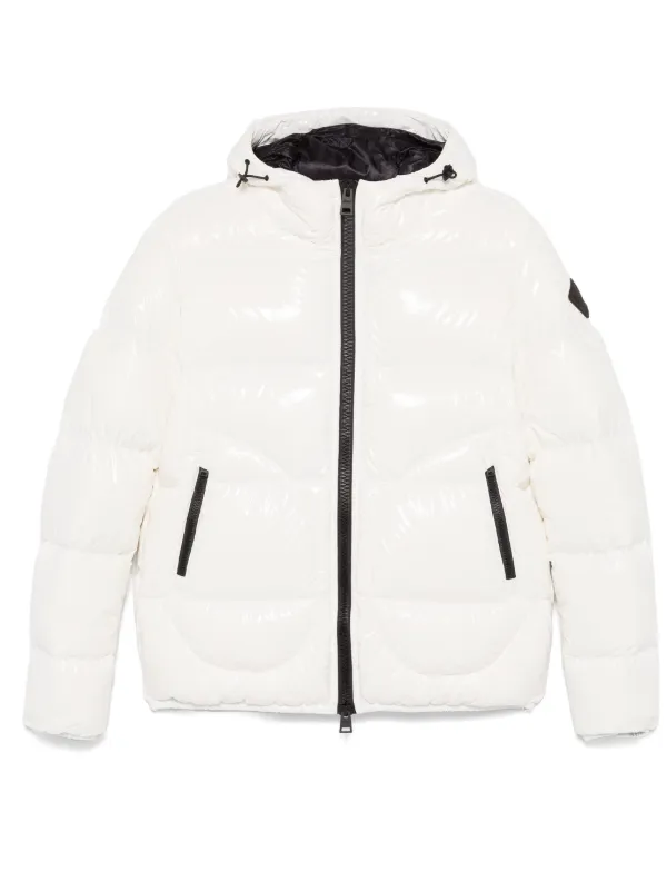 Padded jacket white best sale