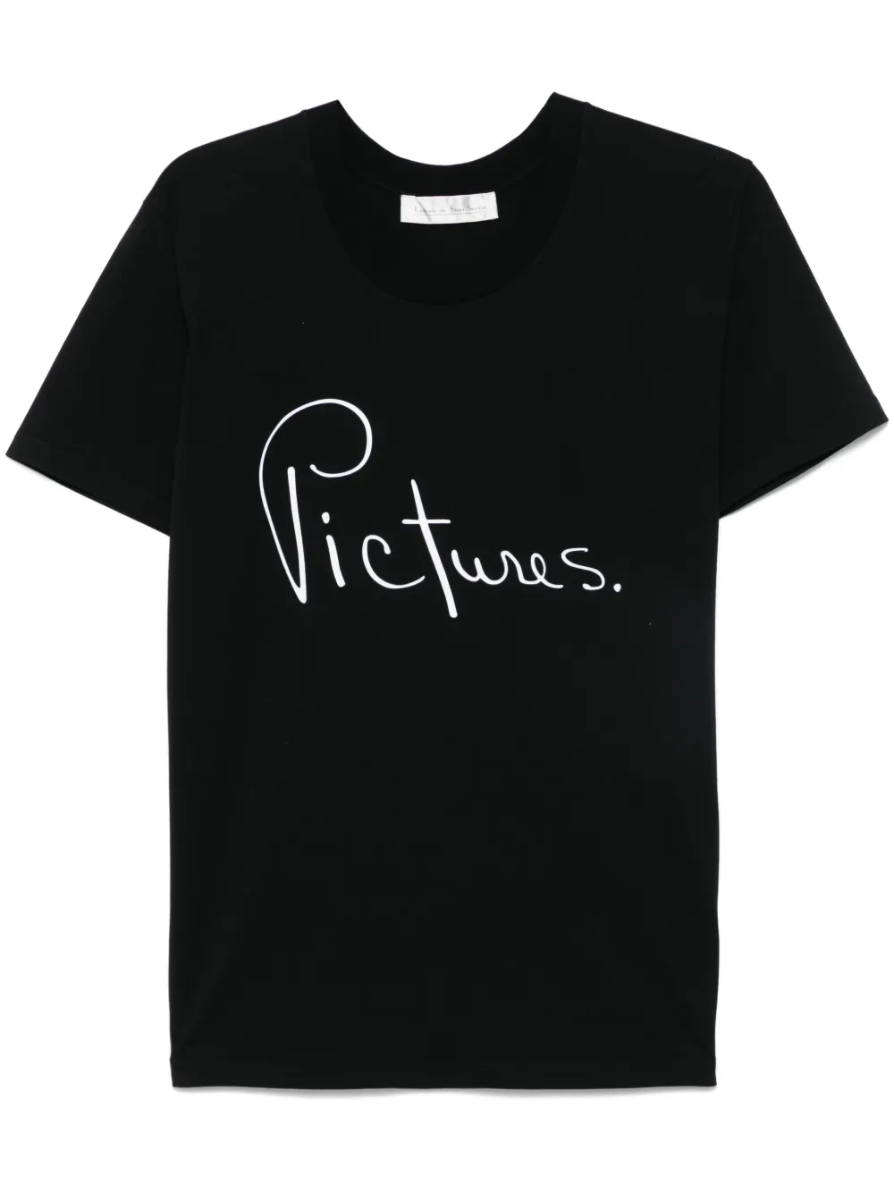 Ludovic De Saint Sernin Text-print T-shirt In Black