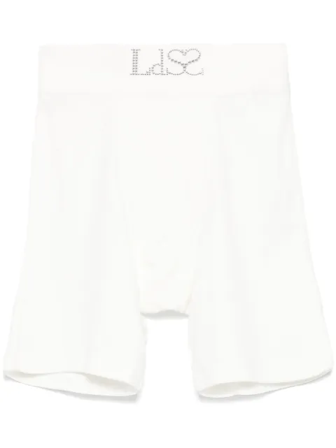 Ludovic de Saint Sernin studded biker shorts