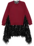 Undercover tassel-trim sweatshirt - Red