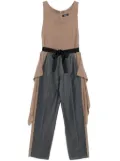 Undercover panelled jumpsuit - Grey