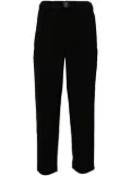 Snow Peak double weave track pants - Black