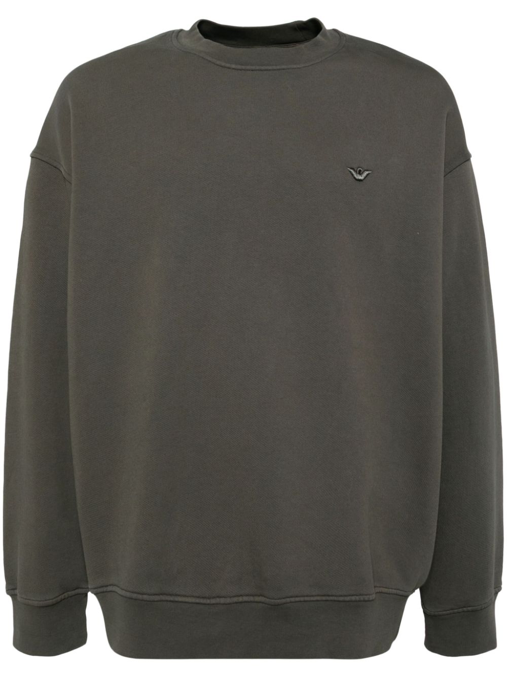 Emporio Armani logo-embroidered sweatshirt Men