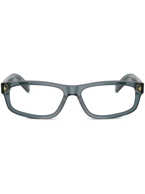 Prada Eyewear lentes con logo estampado
