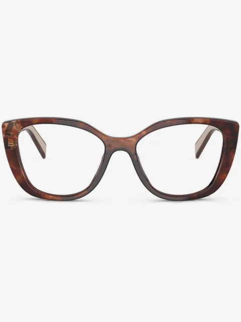 Prada Eyewear geometric-frame glasses