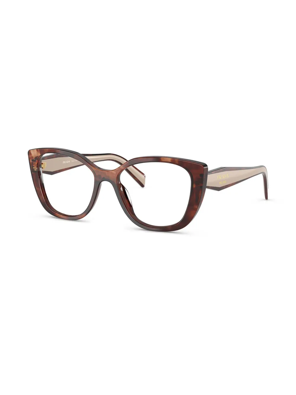 Prada Eyewear geometric-frame glasses | Image 2