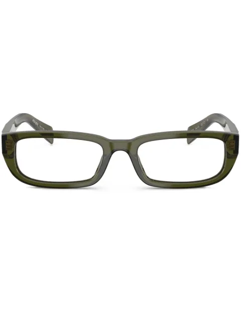 Prada Eyewear lentes con armazón rectangular