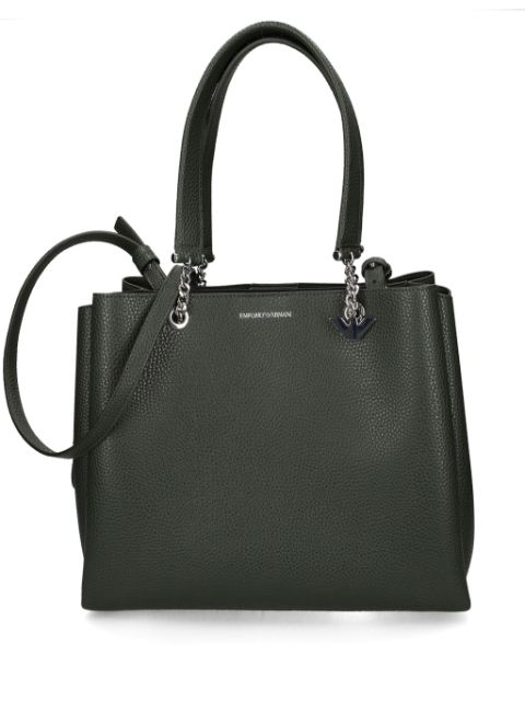 Emporio Armani logo-lettering tote bag Women