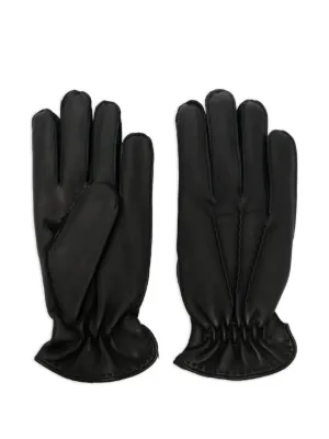 Carhartt WIP Fonda Leather Gloves | Black | FARFETCH ID