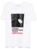 Ludovic de Saint Sernin x Robert Mapplethorpe Tulip and Thorn-print T-shirt - White