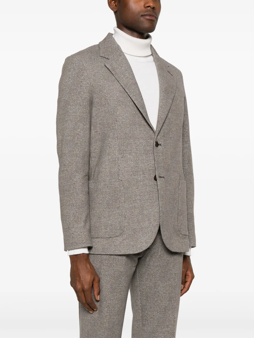Circolo 1901 Blazer met enkele rij knopen Bruin