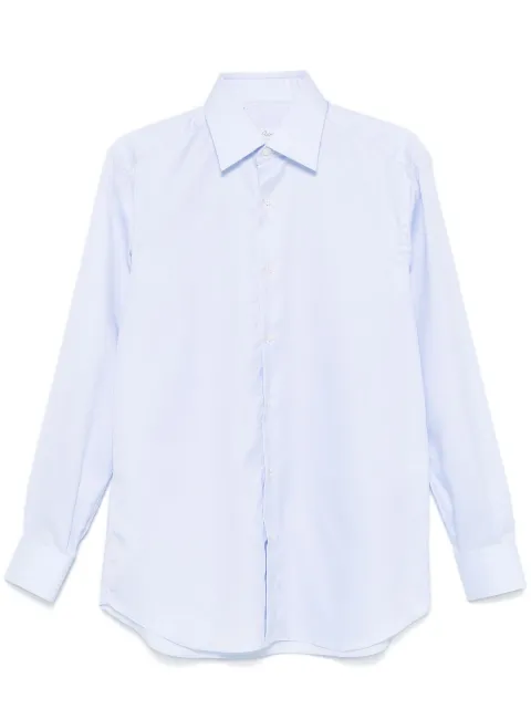 Brioni chemise à boutonnière sur le devant