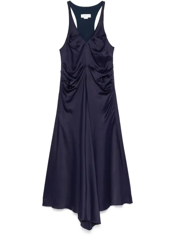 Victoria Beckham プリーツマキシドレス Victoria Beckham Pleated Maxi Dress | Blue | FARFETCH