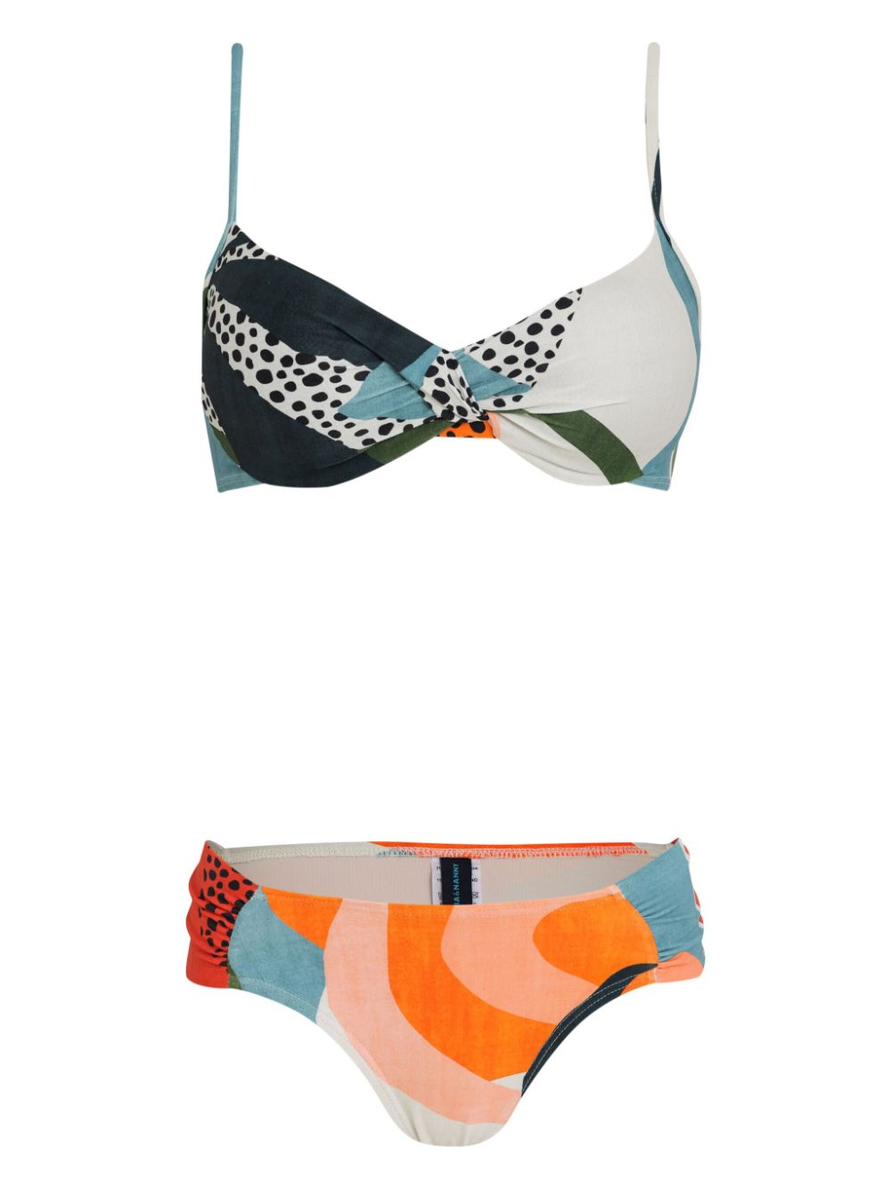 Lygia & Nanny Vitoria bikini met print Zwart