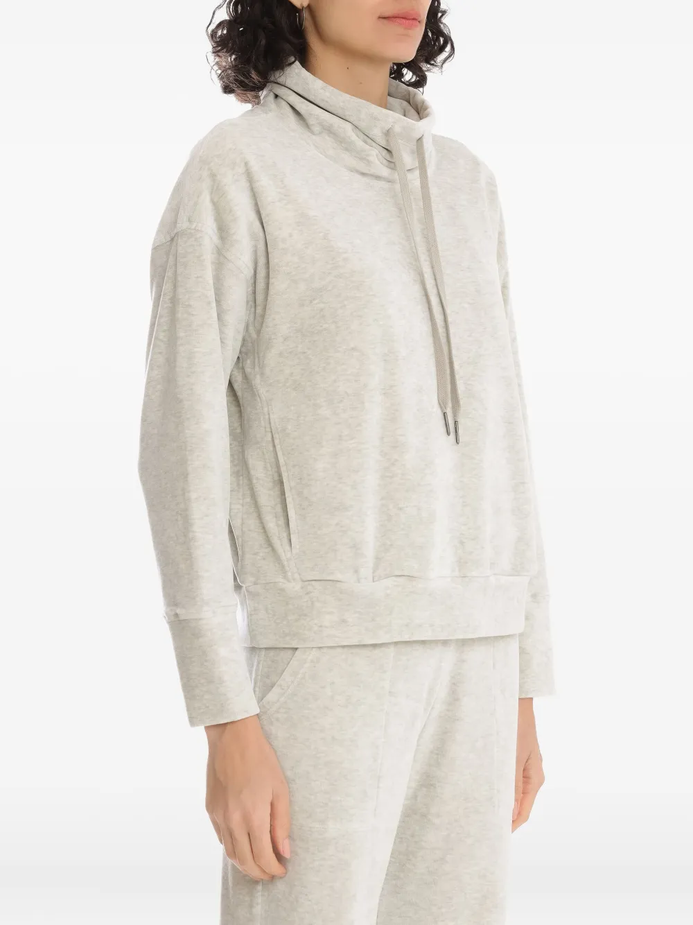 Lygia & Nanny Sweater met trechterhals Grijs