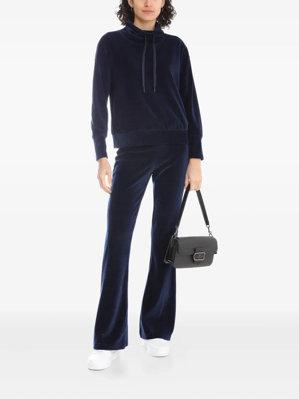 Lygia & Nanny Flared Track Pants In Blue