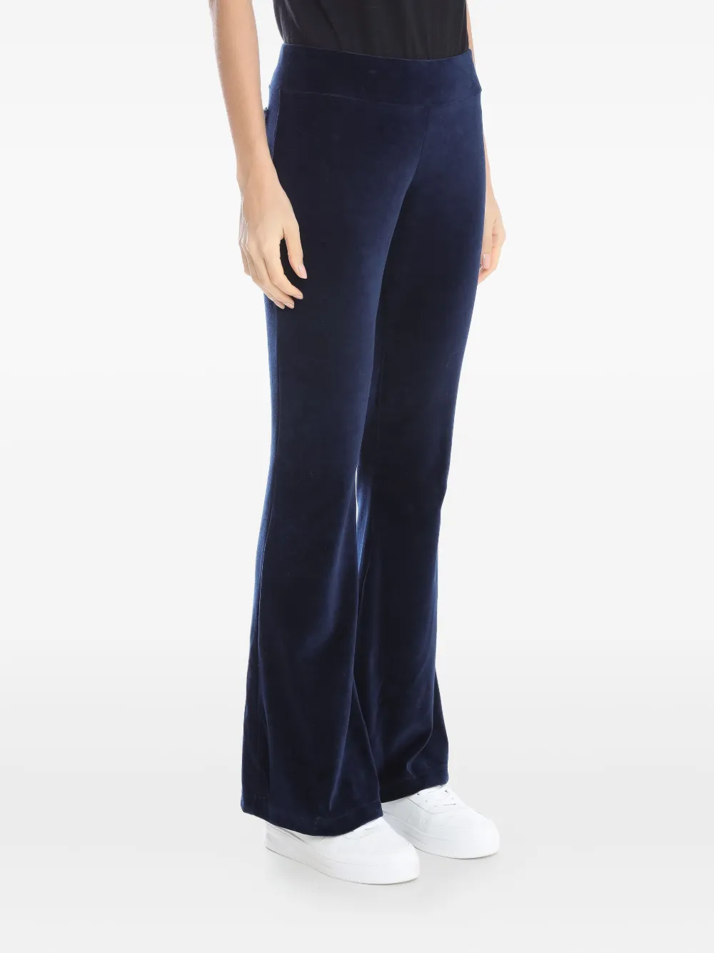 Lygia & Nanny Flared Track Pants In Blue