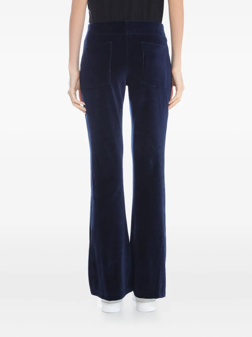 Lygia & Nanny Flared Track Pants In Blue